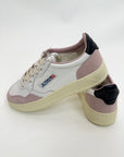 Sneakers Autry Suede Pink e black