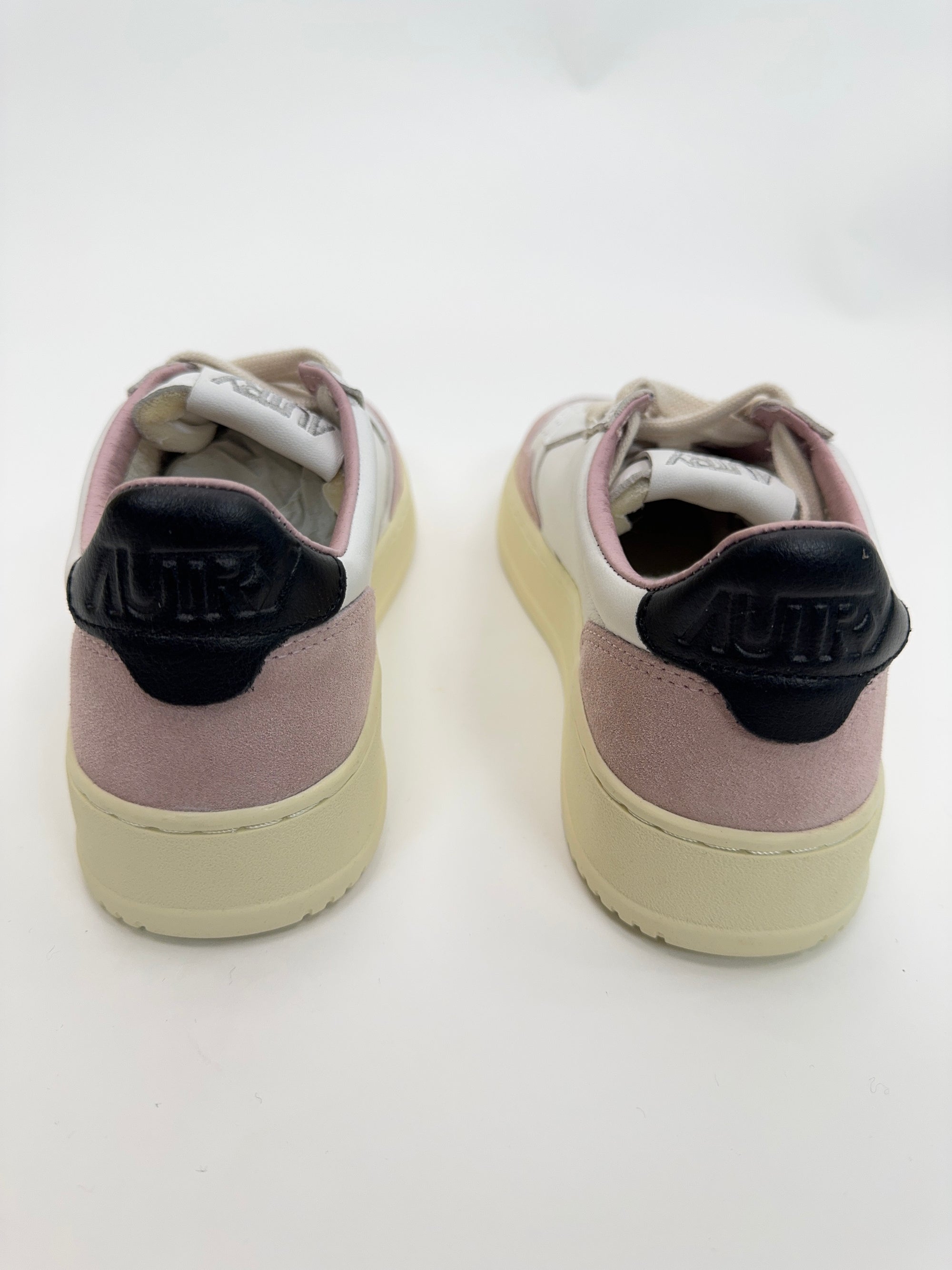 Sneakers Autry Suede Pink e black