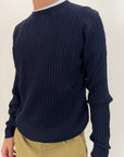 Pullover Seinse Verde Bosco o Blu Navy