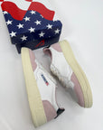 Sneakers Autry Suede Pink e black