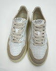 Sneakers Autry white suede Oro