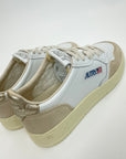 Sneakers Autry white suede Oro