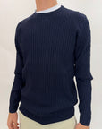 Pullover Seinse Verde Bosco o Blu Navy