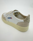 Sneakers Autry white suede Oro