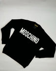 Felpa Moschino logo