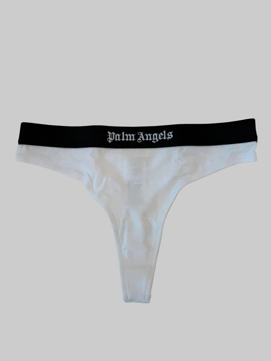 3 Perizomi Palm Angels Colore Nero Bianco e Grigio