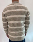 Pullover Gianni Lupo righe 2 colori