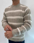 Pullover Gianni Lupo righe 2 colori