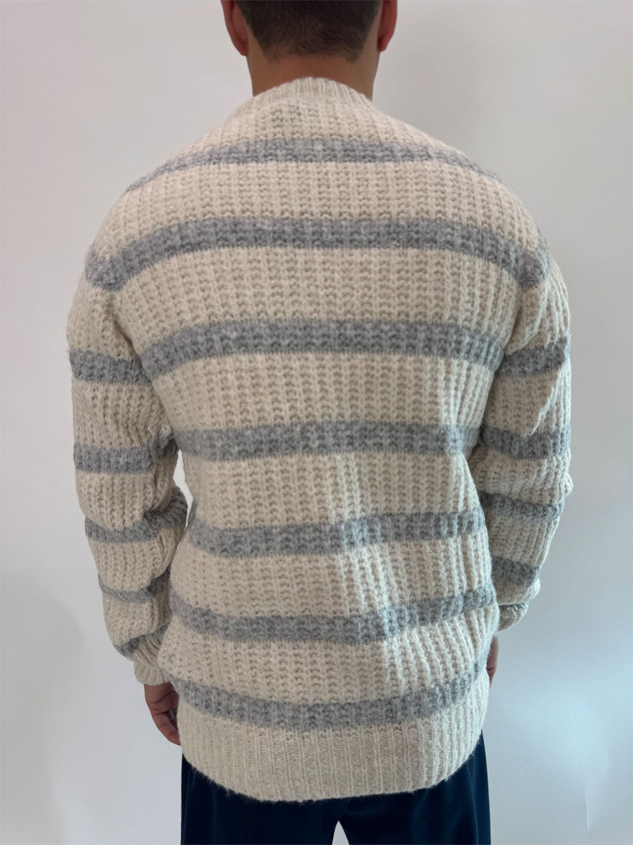 Pullover Gianni Lupo righe 2 colori