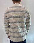 Pullover Gianni Lupo righe 2 colori