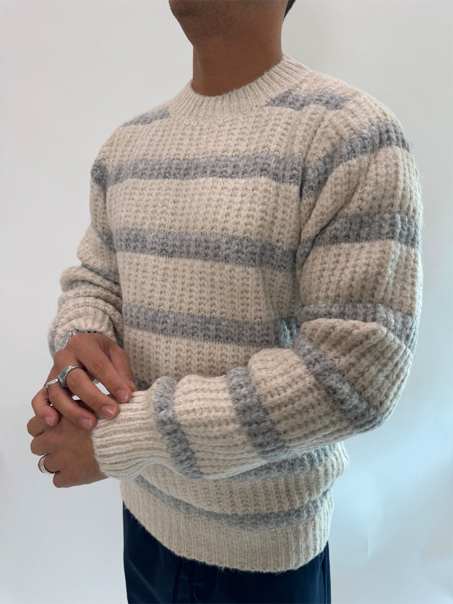 Pullover Gianni Lupo righe 2 colori