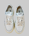 Sneakers Autry White Verde Militare