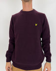 Pullover Lyle&Scott 2 Colori Marrone e Bordeaux