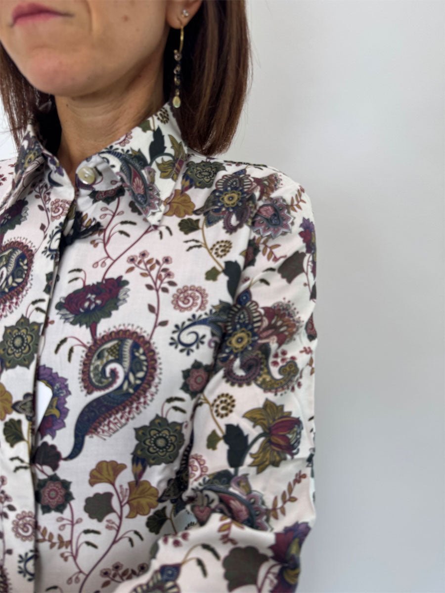 Camicia Camiceria Sartoriale Milano Fantasia 2 Colori
