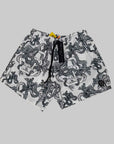 Boxer Mare Philipp Plein bianco con stampa nero