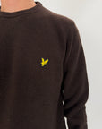 Pullover Lyle&Scott 2 Colori Marrone e Bordeaux