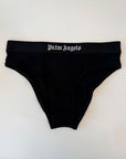 3 Slip Palm Angels Colore Nero Bianco e Grigio