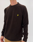 Pullover Lyle&Scott 2 Colori Marrone e Bordeaux