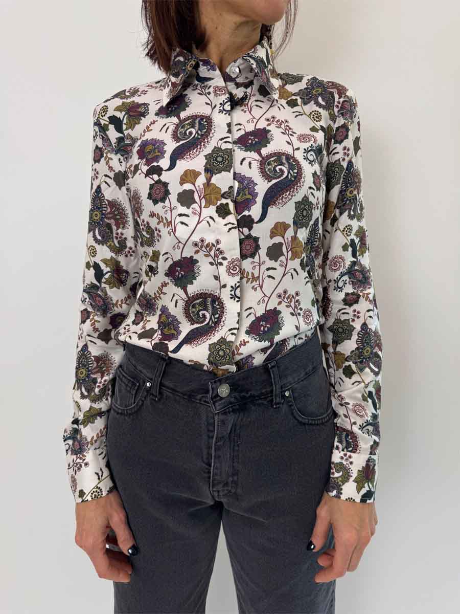 Camicia Camiceria Sartoriale Milano Fantasia 2 Colori