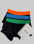 3 Boxer Palm Angels colore nero con elastico colorato