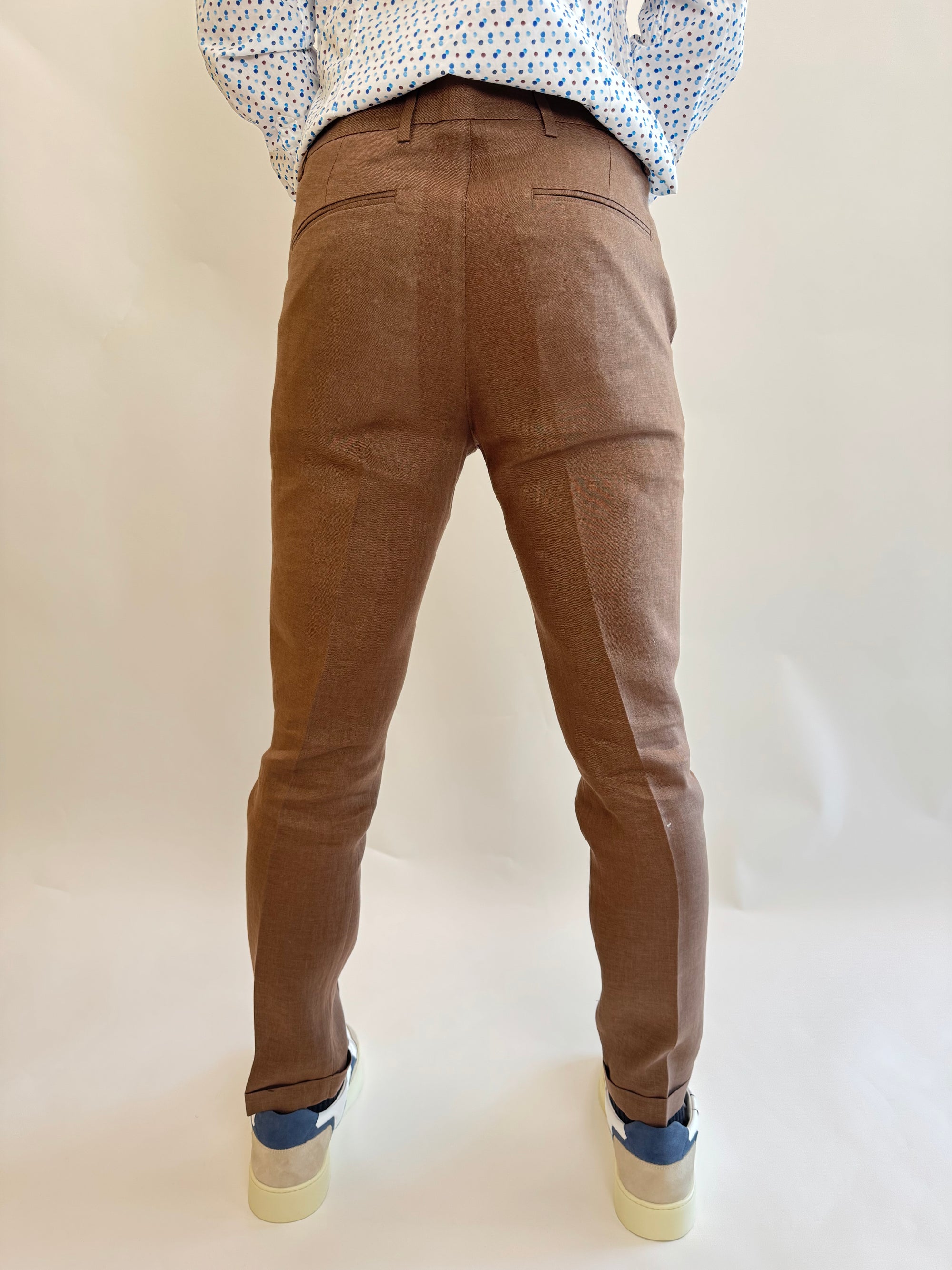 Pantaloni OverD lino 4 colori