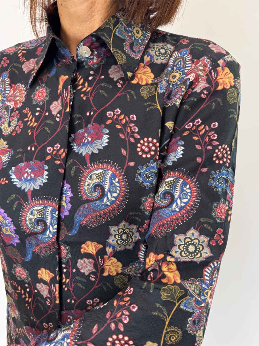 Camicia Camiceria Sartoriale Milano Fantasia 2 Colori