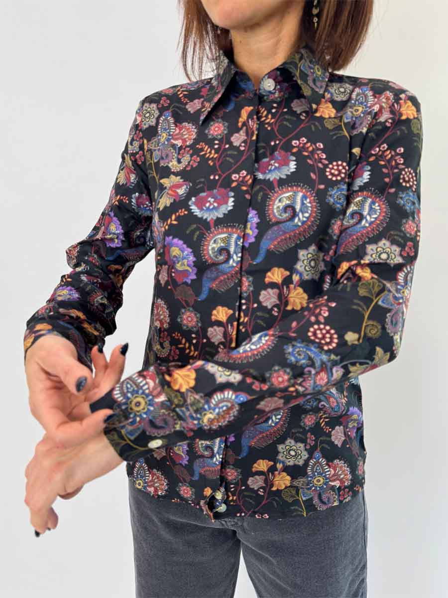 Camicia Camiceria Sartoriale Milano Fantasia 2 Colori
