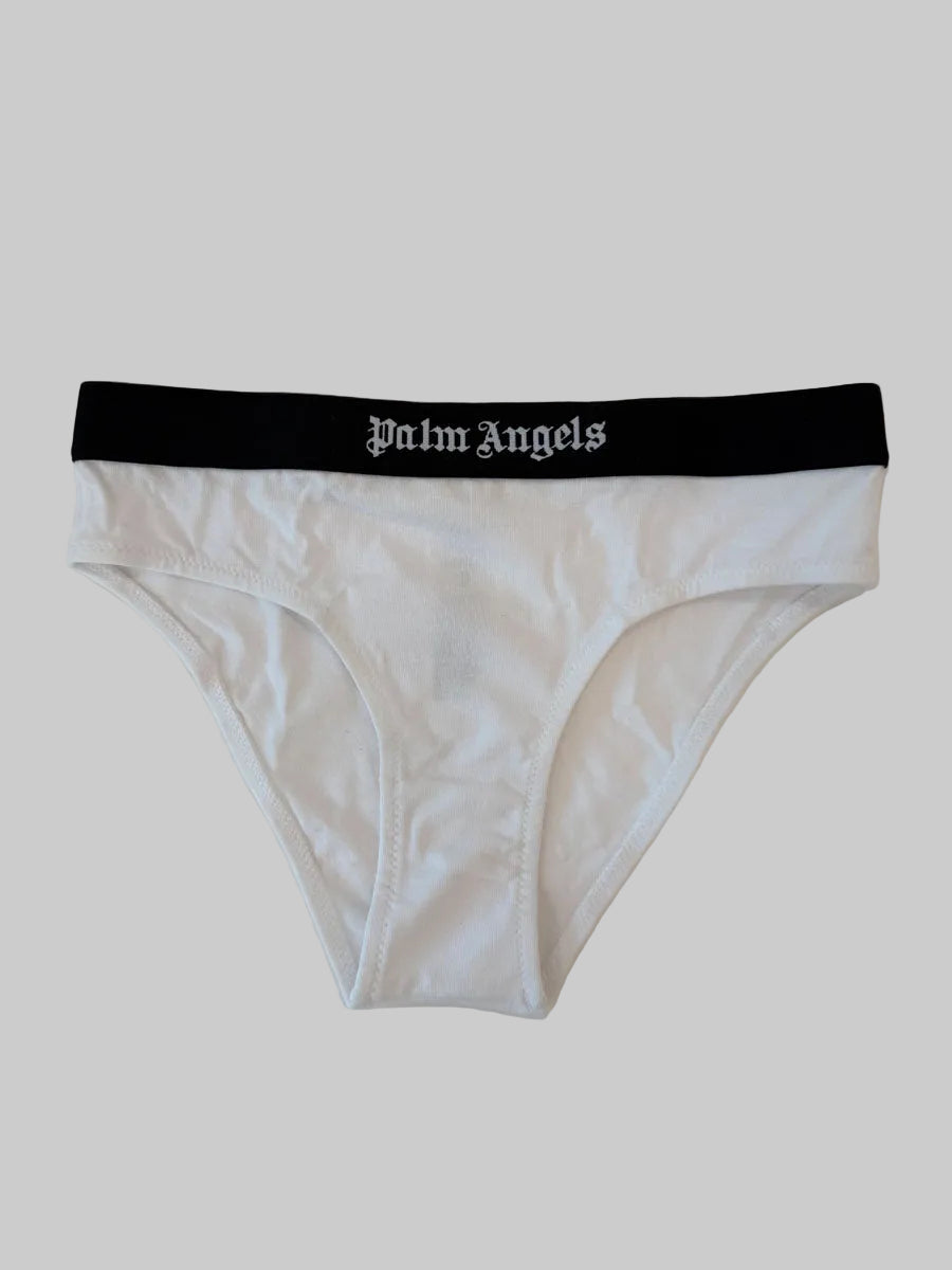 3 Slip Palm Angels Colore Nero Bianco e Grigio
