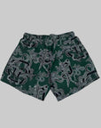 Boxer Mare Philipp Plein verde con stampa nero