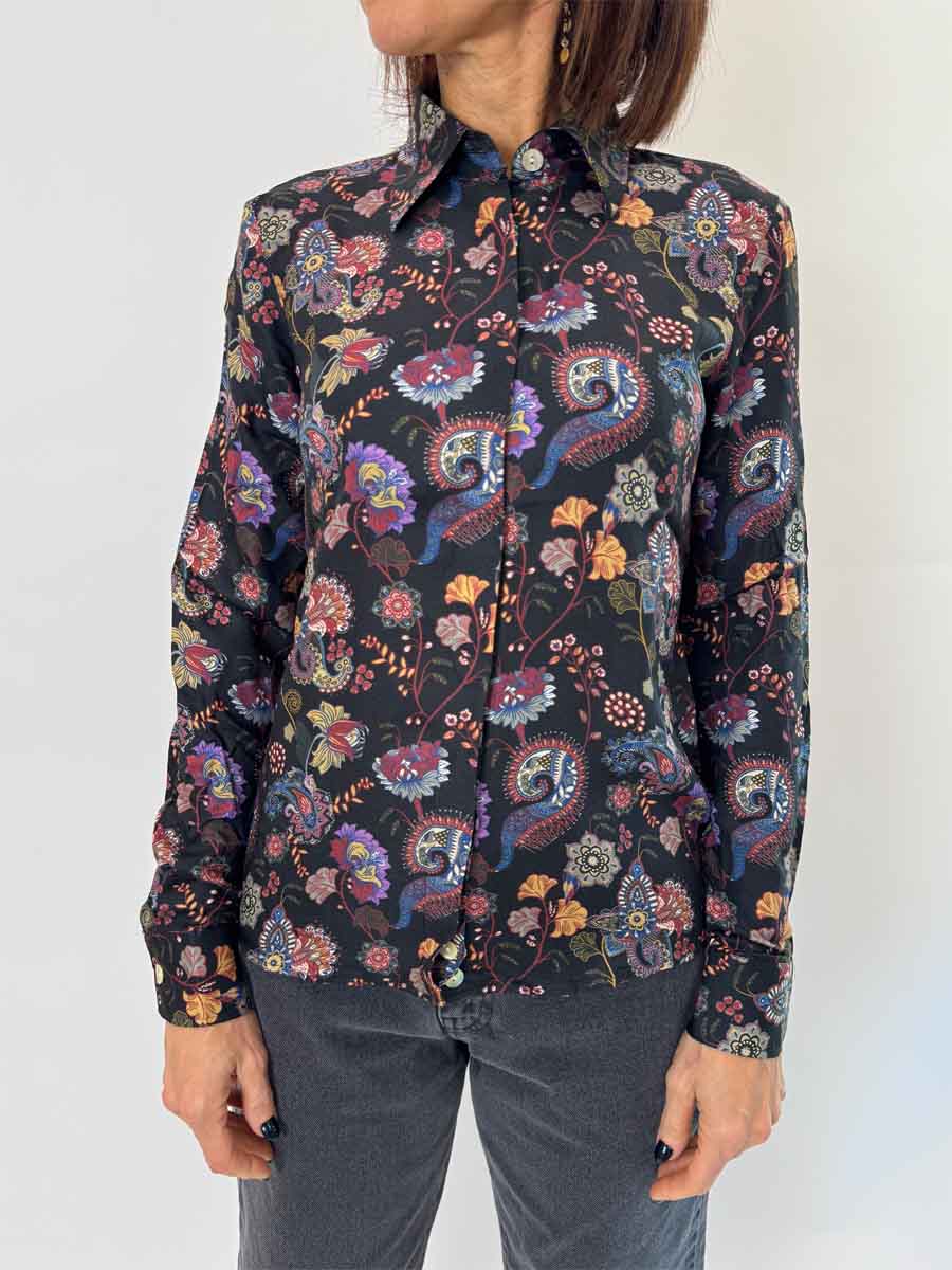 Camicia Camiceria Sartoriale Milano Fantasia 2 Colori