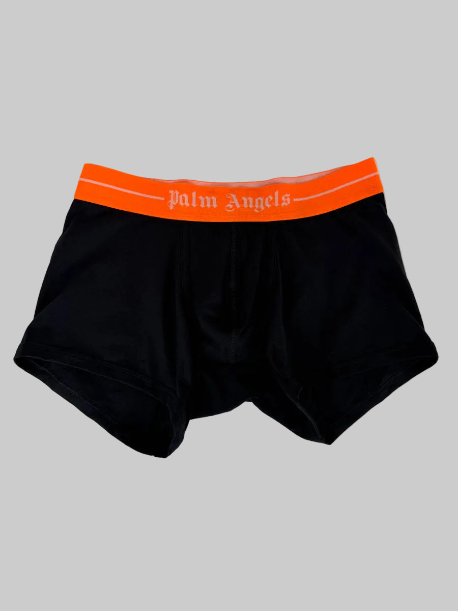 2 Boxer Palm Angels colore nero con elastico colorato