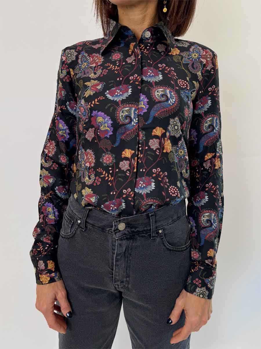 Camicia Camiceria Sartoriale Milano Fantasia 2 Colori