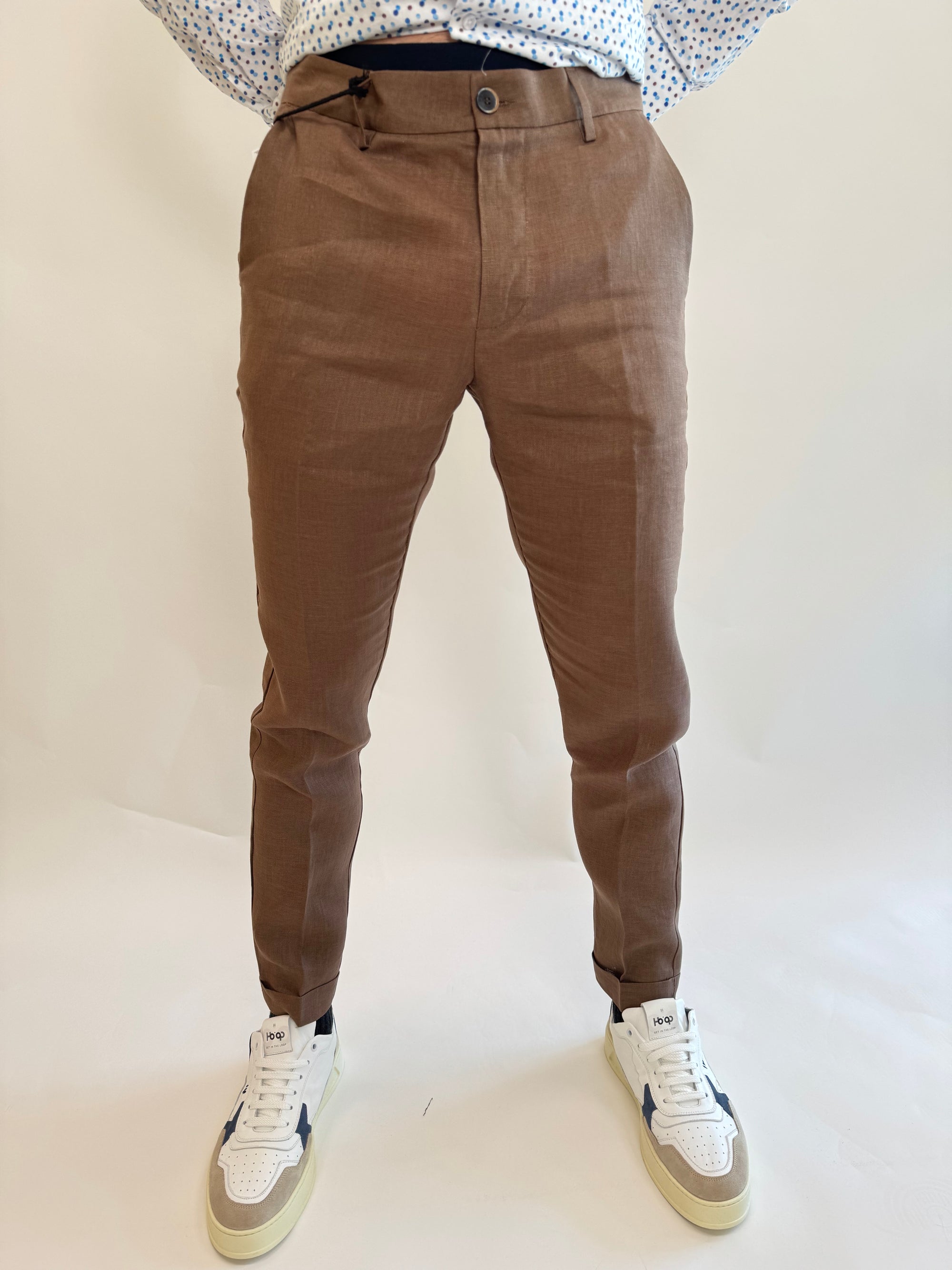 Pantaloni OverD lino 4 colori