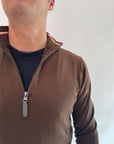 Pullover OverD mezza zip 3 colori