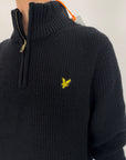 Pullover Lyle&Scott mezza zip 2 colori