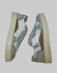 Sneaker Ho'op White  Camoscio Menta