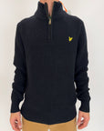 Pullover Lyle&Scott mezza zip 2 colori