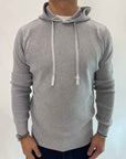 Pullover Seinse cappuccio Blu o Grigio perla
