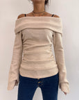 Pullover Kostumn1 beige o nero