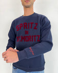 Felpa Superculture Spritz in St.Moritz Blu