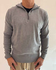 Pullover OverD mezza zip 3 colori