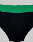 3 Slip Palm Angels colore nero con elastico colorato