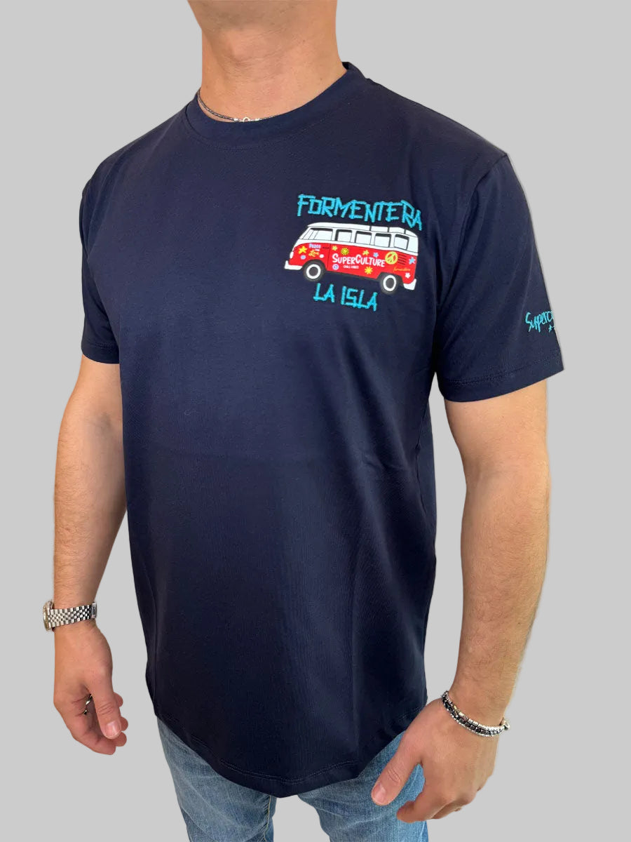 T-Shirt Superculture Formentera La Isla