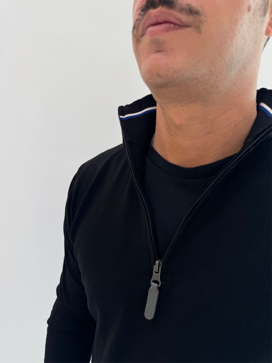 Pullover OverD mezza zip 3 colori