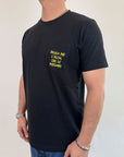 T-shirt Dropin Reggo più l'alcol che le persone 2 colori