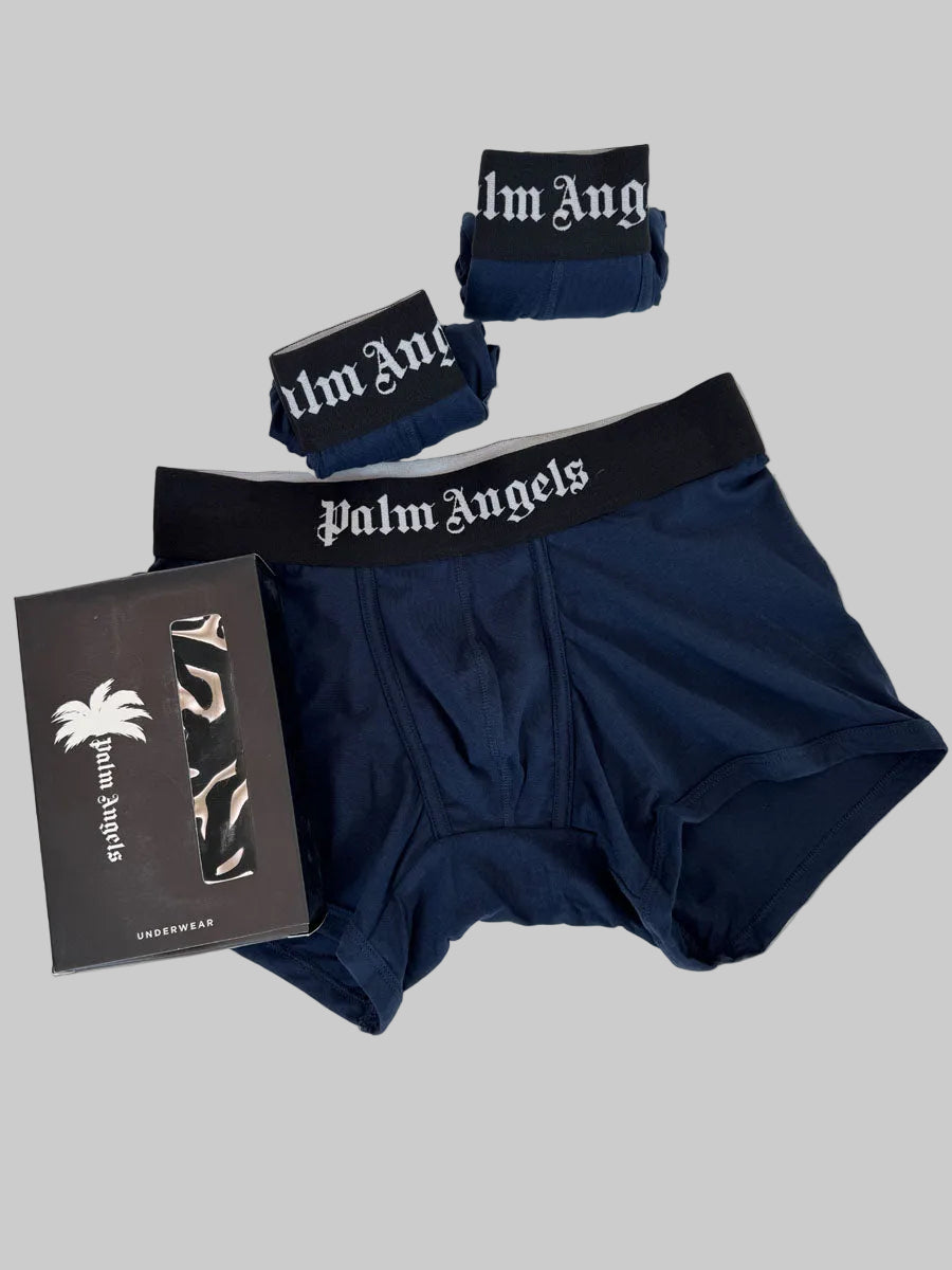 3 Boxer Palm Angels  Nero o Blu