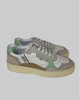 Sneaker Ho'op White  Camoscio Menta