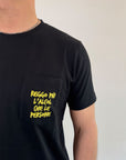 T-shirt Dropin Reggo più l'alcol che le persone 2 colori