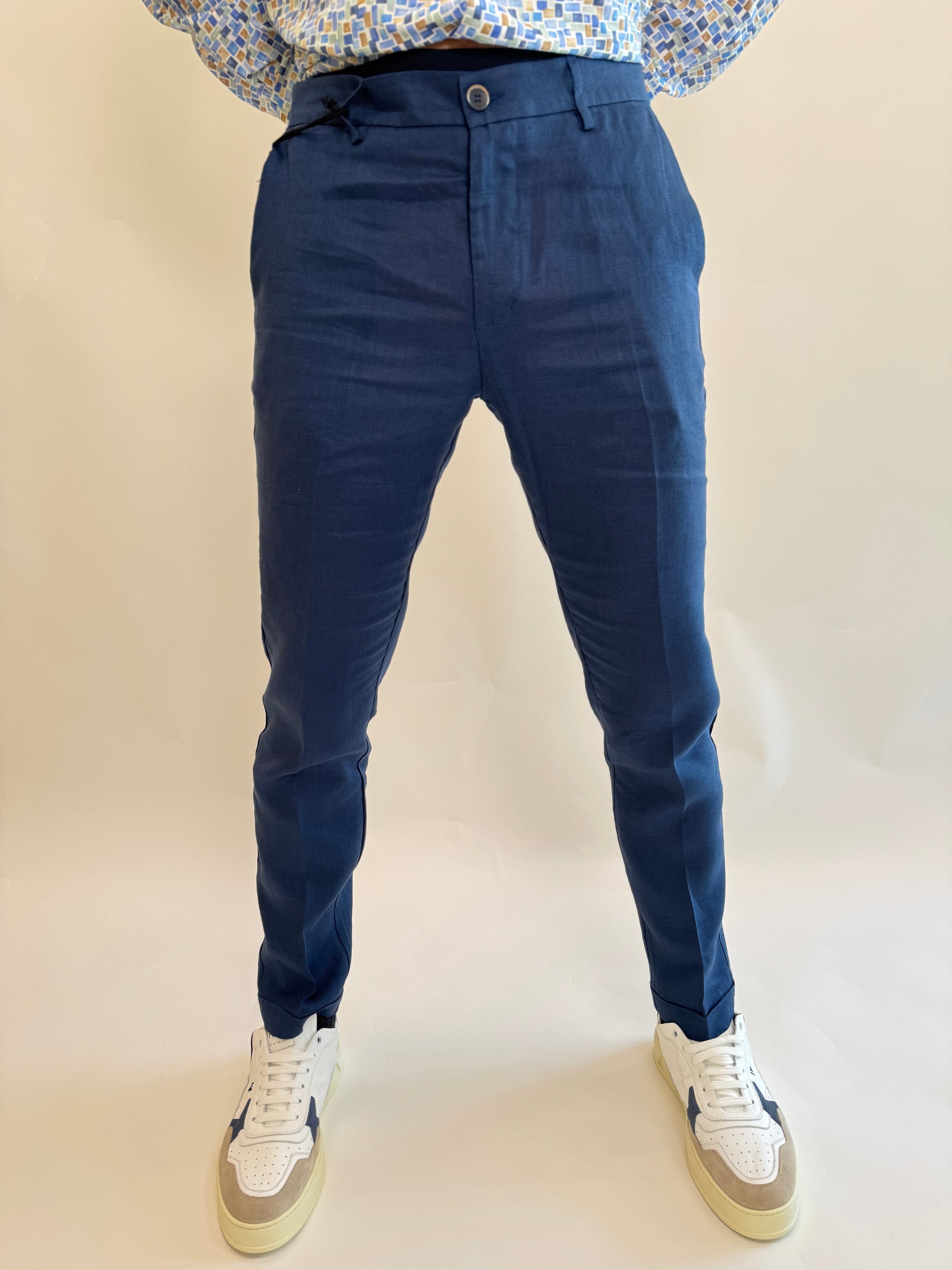 Pantaloni OverD lino 4 colori