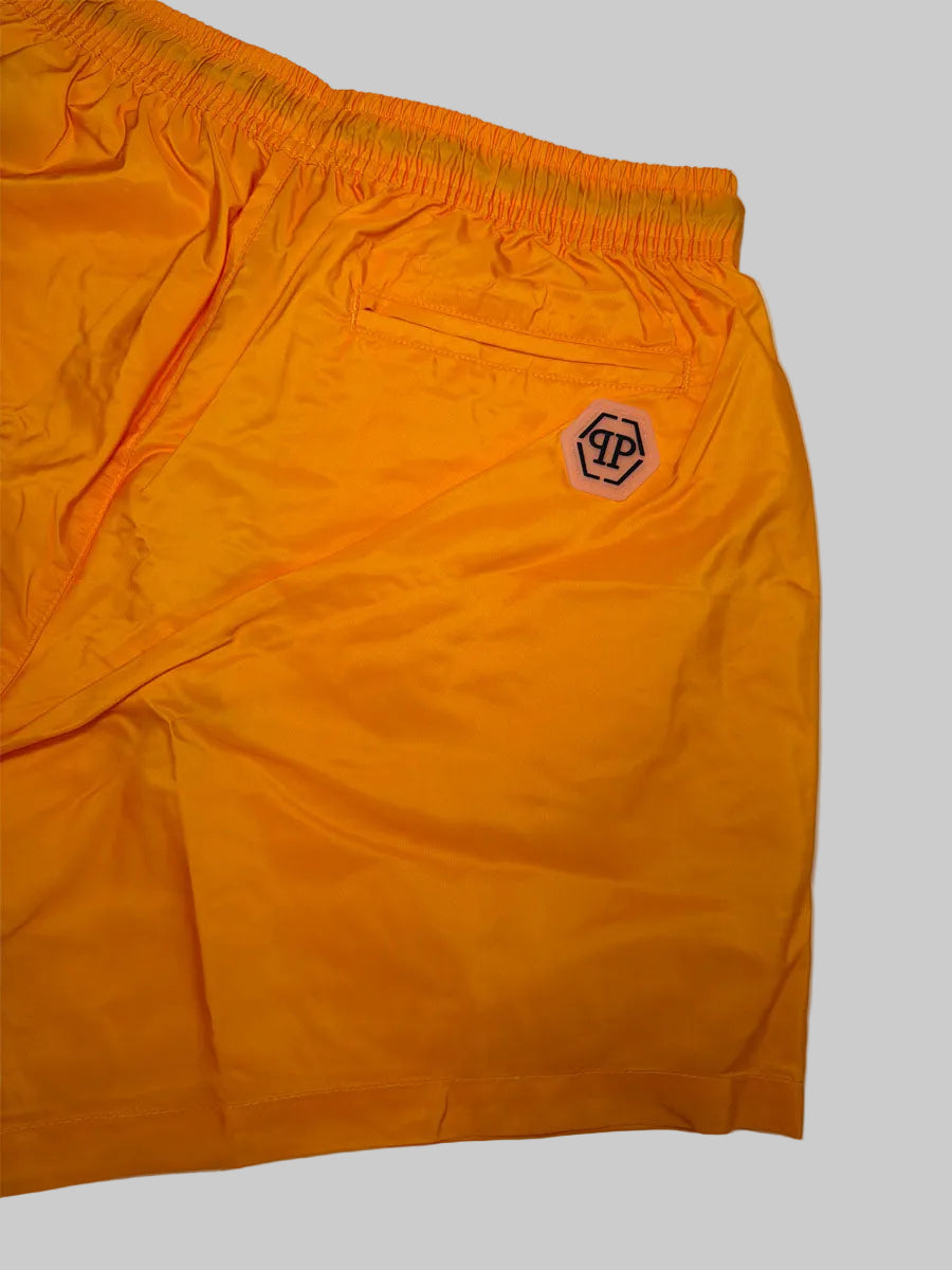 Boxer Mare Philipp Plein Pin-Up Arancio